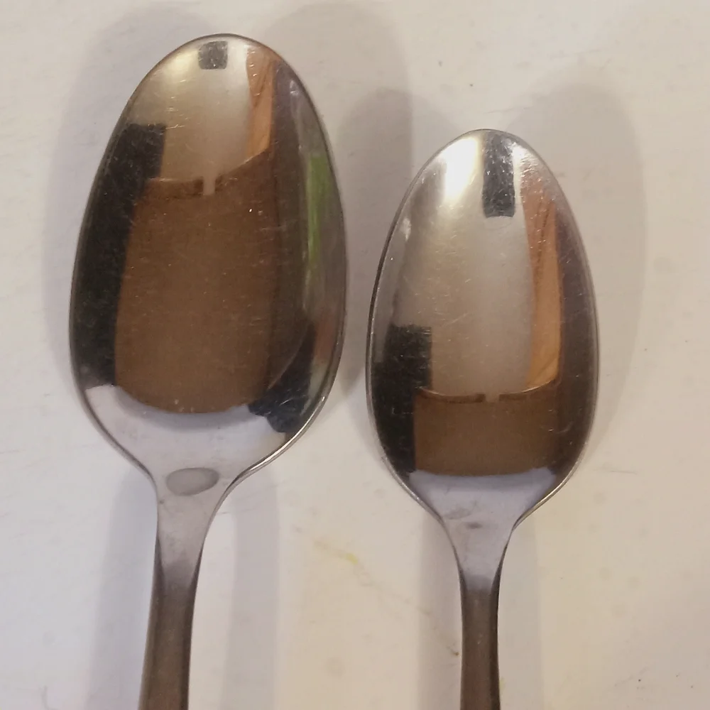 International Superior RADIANCE ROSE Spoons Lot Of 2